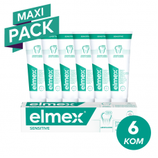 MAXI PACK elmex Sensitive pasta za zube (6 x 75ml)